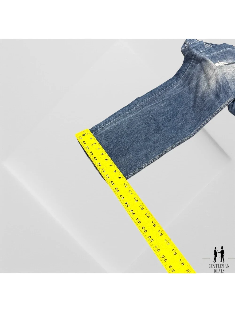 Diesel Jeans Mens 33x33 Blue Viker Washed Out Faded Denim Pants 0806L Altered